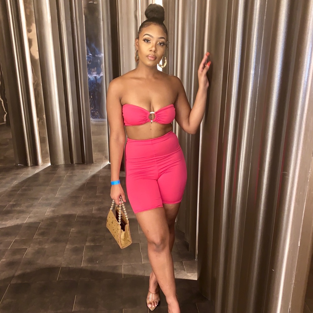 Two piece shorts set